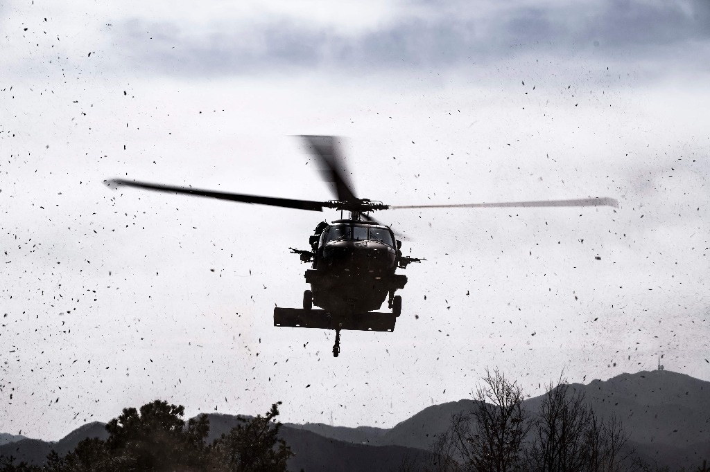 Se estrellan dos helicópteros militares en Kentucky, EU