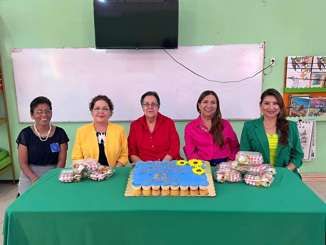 Celebra 50 aniversario jardín de niños “Margarita Maza de Juárez”