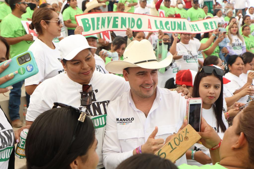Lleva propuestas Manolo a los 38 municipios de Coahuila