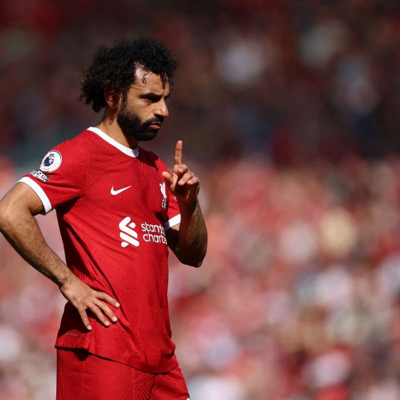 Salah, hundido tras quedar el Liverpool fuera de la Champions
