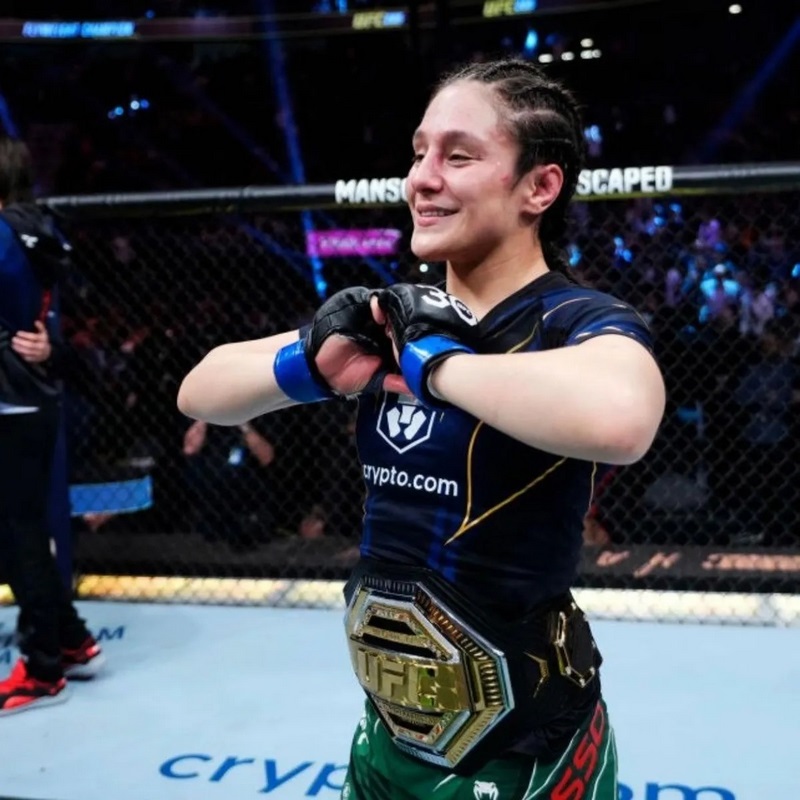 ¡Orgullo mexicano! Alexa Grasso es número 1 en el ranking femenino de UFC