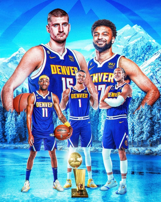 Denver Nuggets se proclamaron campeones de la NBA por primera vez en su historia