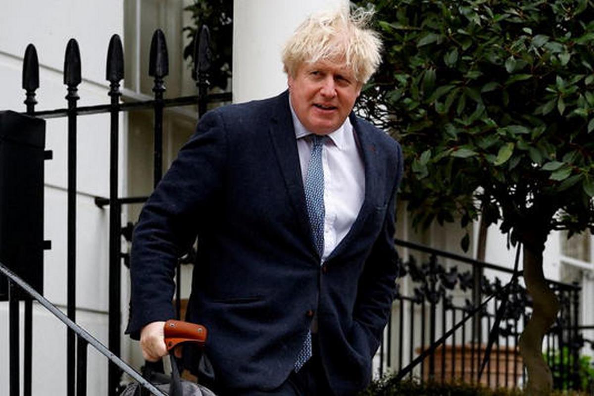 Ex primer ministro británico Boris Johnson deja el Parlamento