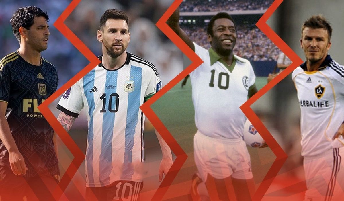 Pelé, Messi, Beckham y otras estrellas que han llegado a la MLS