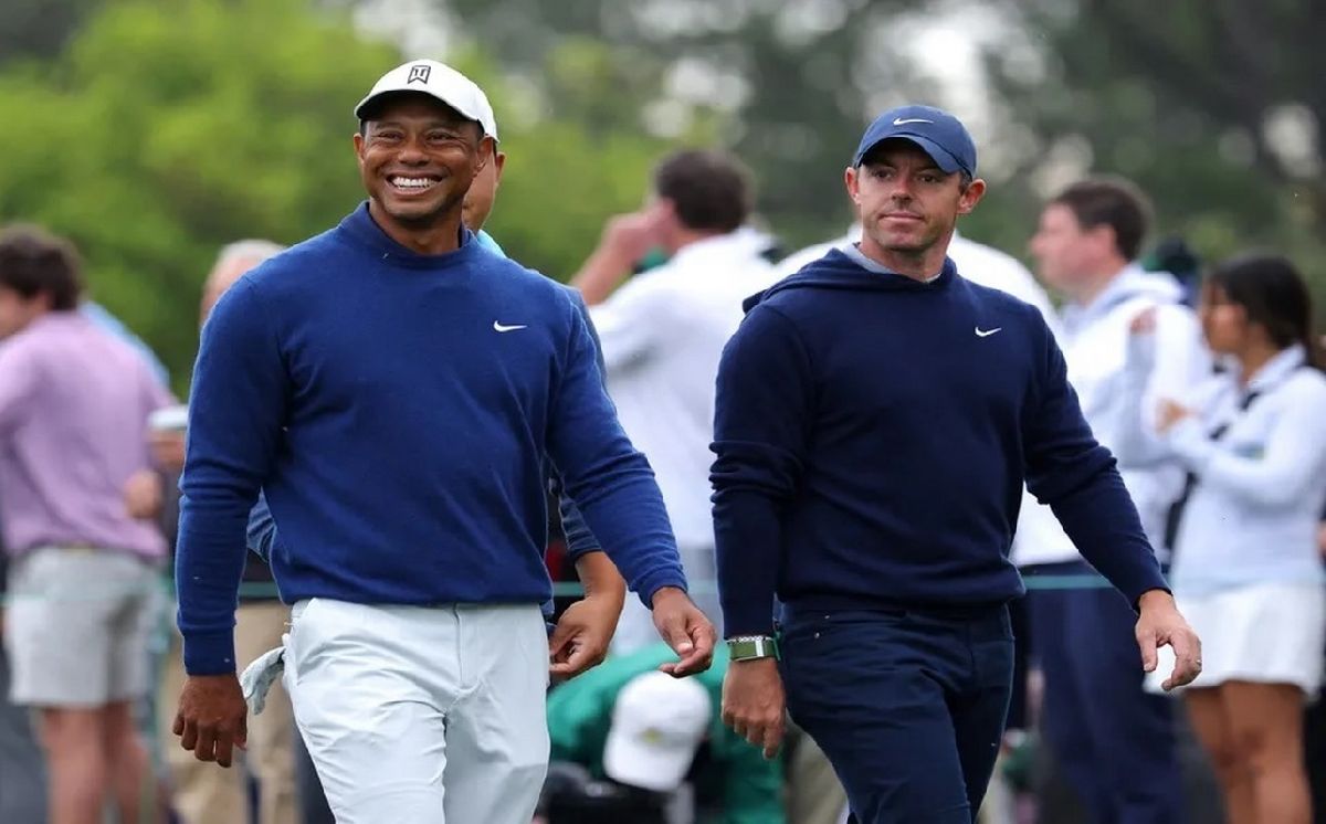 Tiger Woods y Rory McIlroy lanzaron nueva liga de golf bajo techo