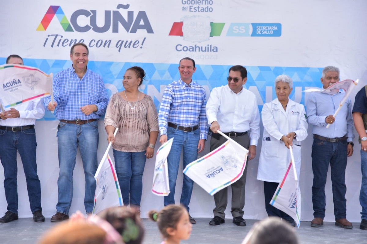 Unen esfuerzos Estado y Municipio para privilegiar la salud en Acuña