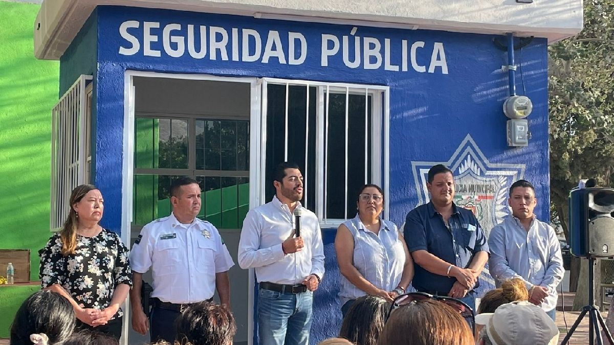 Inauguran unidad de Seguridad pública en Bella Unión, Arteaga Coahuila