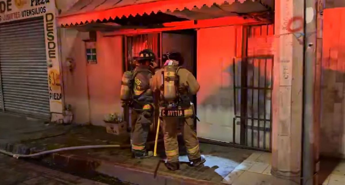 Bomberos confunden incendio