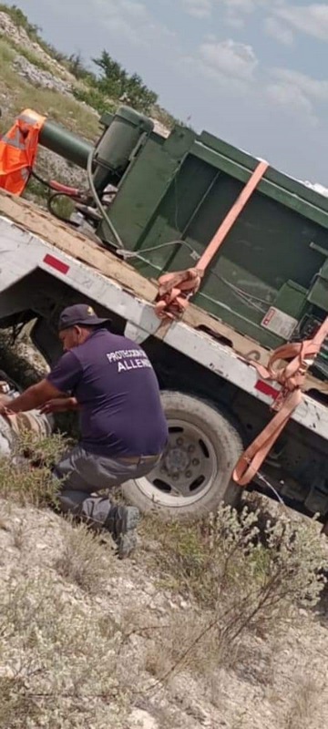 Camión sin freno lo embiste y le quita la vida en autopista de Coahuila