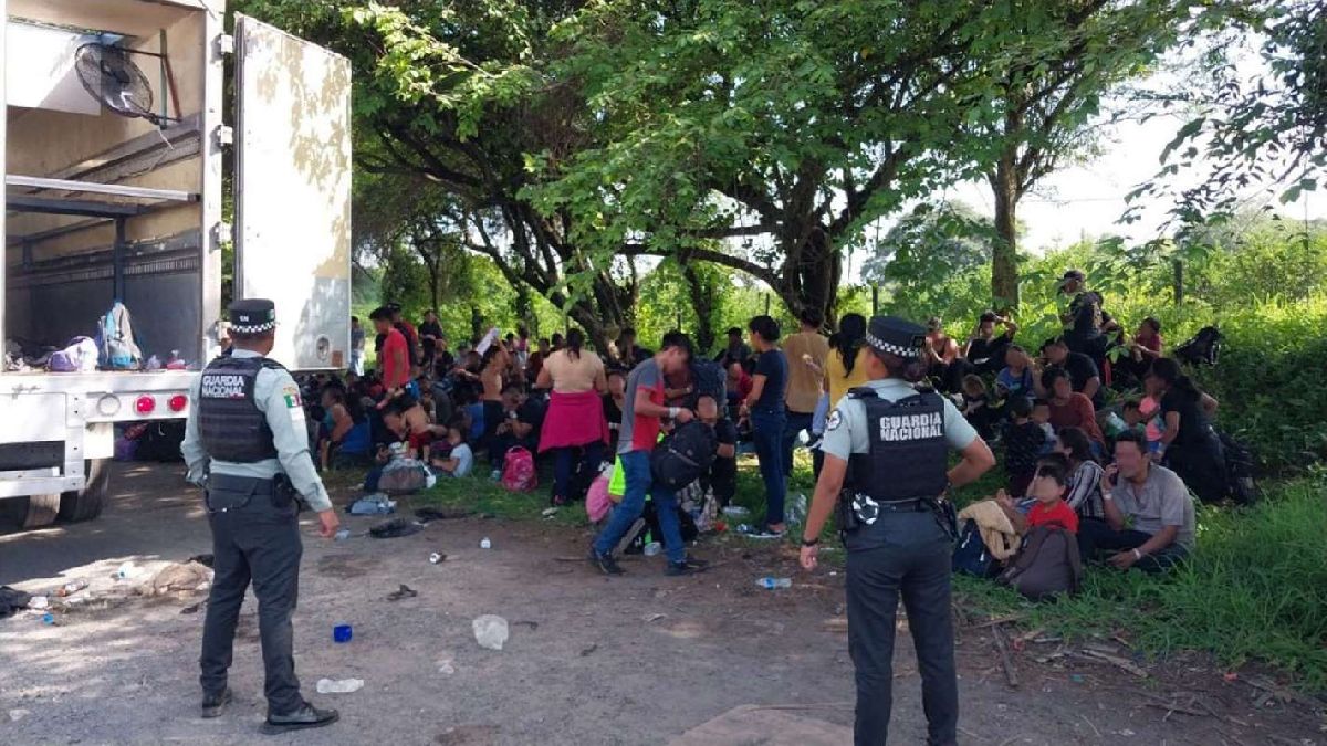 En diferentes acciones, rescatan a 256 migrantes en Veracruz