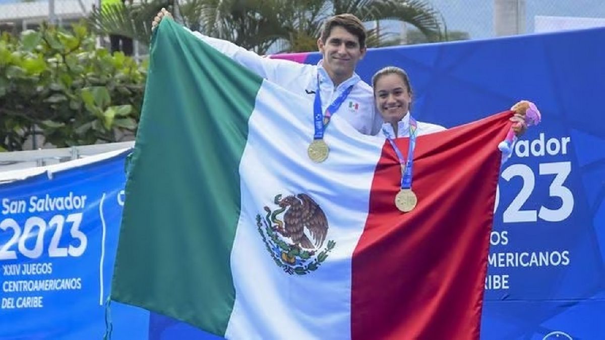 Diego Balleza y Viviana del Ángel, oro en plataforma sincronizada mixta en Juegos Centroamericanos