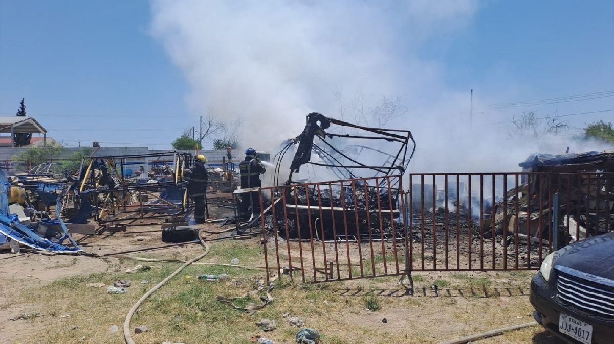 Se incendia circo en Monclova; hay un herido grave