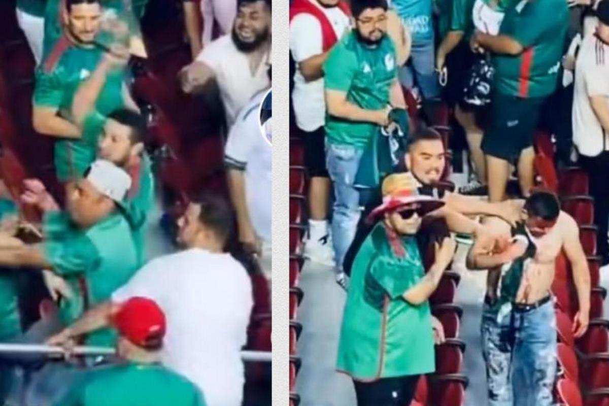 Arrestan a aficionado que acuchilló a otro en partido de Selección Mexicana