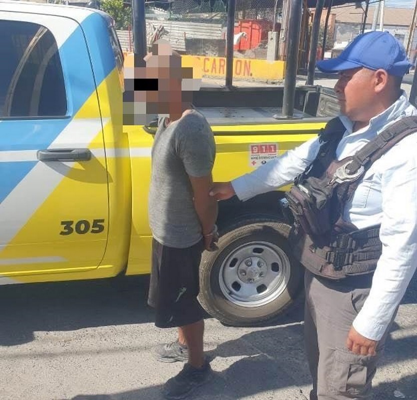 Detienen a sujeto con domicilio en Saltillo en Monterrey Nuevo León por atacar con arma de fuego