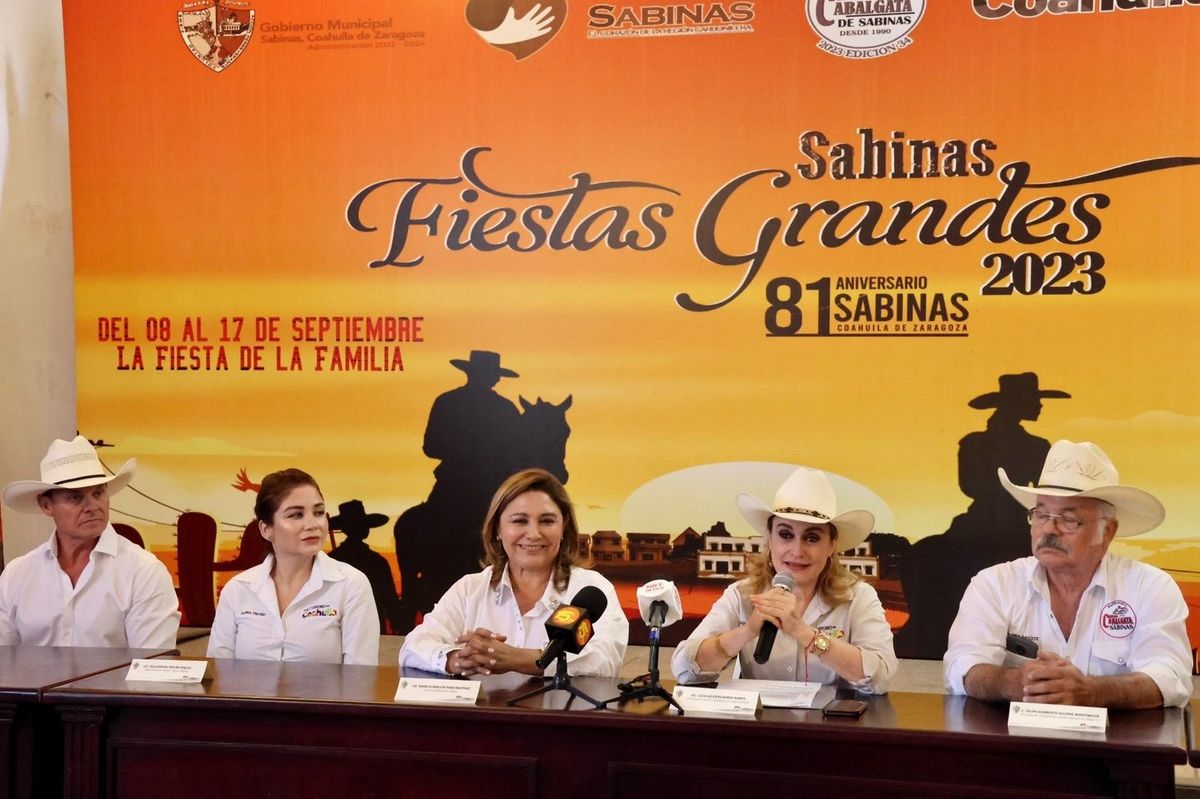 Todo está listo para las fiestas grandes de Sabinas