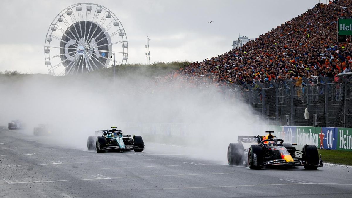 Checo Pérez queda cuarto lugar por sanción en Gran Premio de Países Bajos