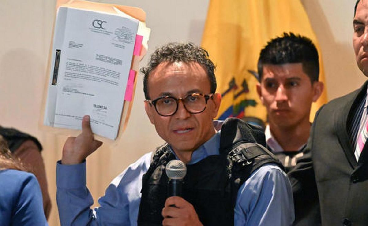 Por seguridad, huye de Ecuador candidato presidencial que sustituyó a Fernando Villavicencio, tras su asesinato