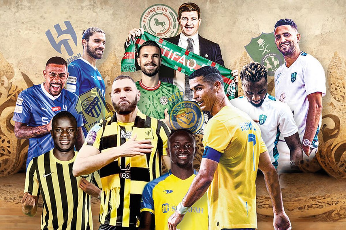 Estrellas del futbol que dejaron Europa para llegar a Arabia Saudita