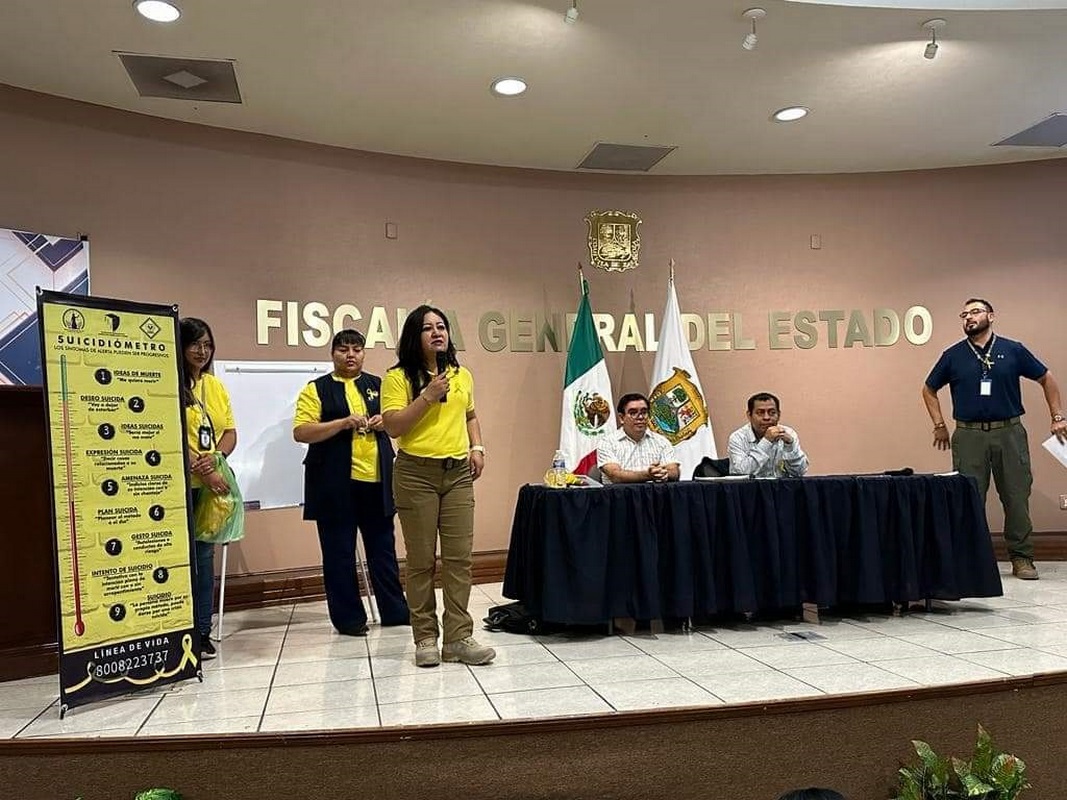 Fiscalía General de Coahuila intensifica campaña para prevención del suicidio