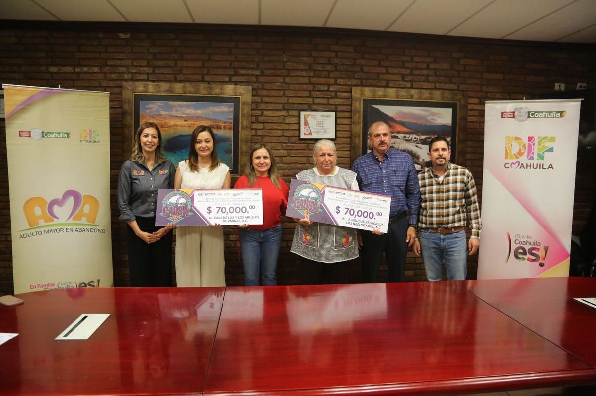 ENTREGA RECURSOS MARCELA GORGÓN A CRUZ ROJA Y A ASILOS ADHERIDOS A AMA