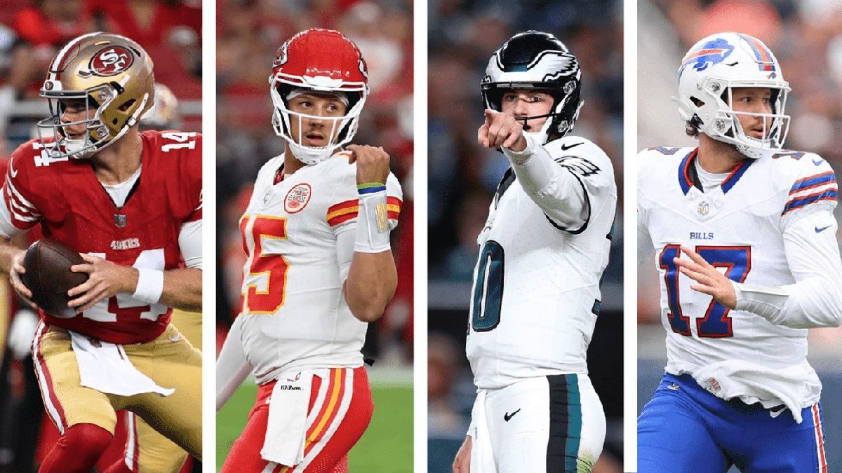 ¿Quiénes son los cuatro máximos candidatos para llegar al Super Bowl LVIII?