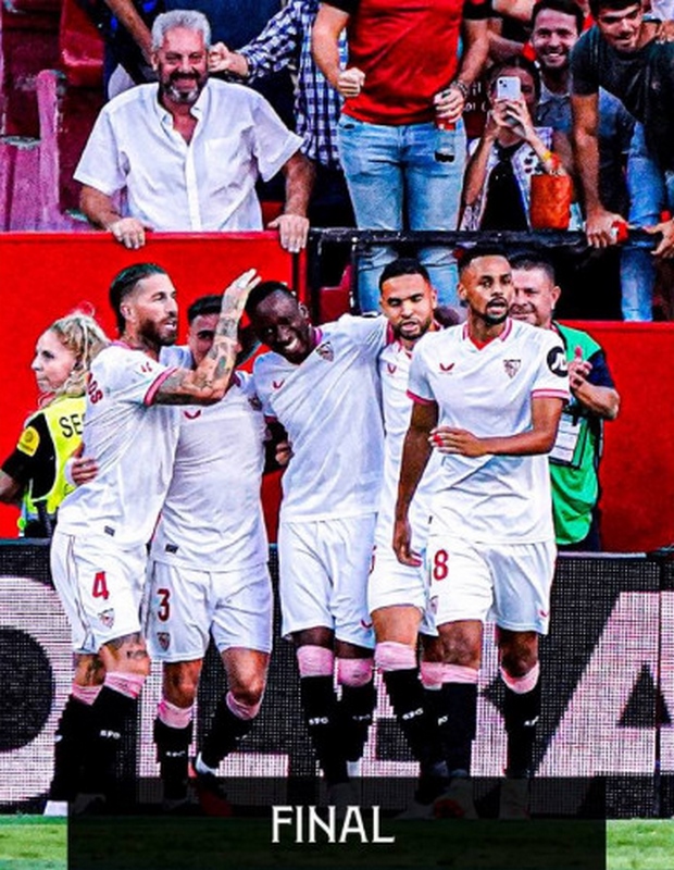 Sevilla vuelve a la senda del triunfo en regreso de Sergio Ramos