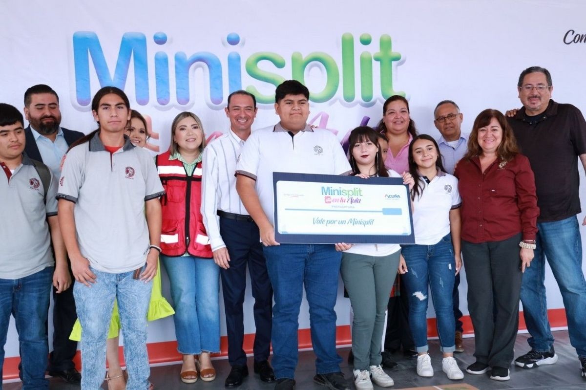 Implementa gobierno municipal el programa Mini Split en tu aula