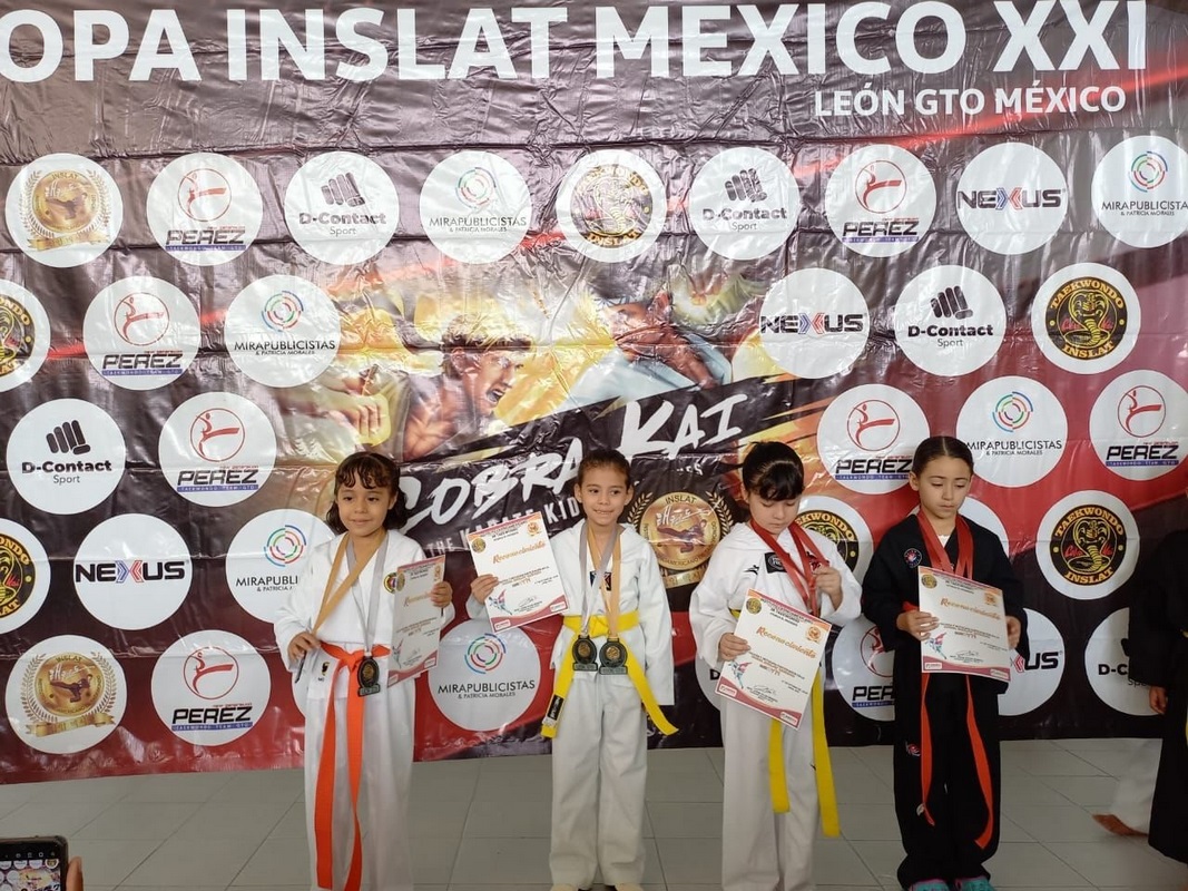 Éxito para la Academia de Taekwondo de Palaú en la Copa Instal México