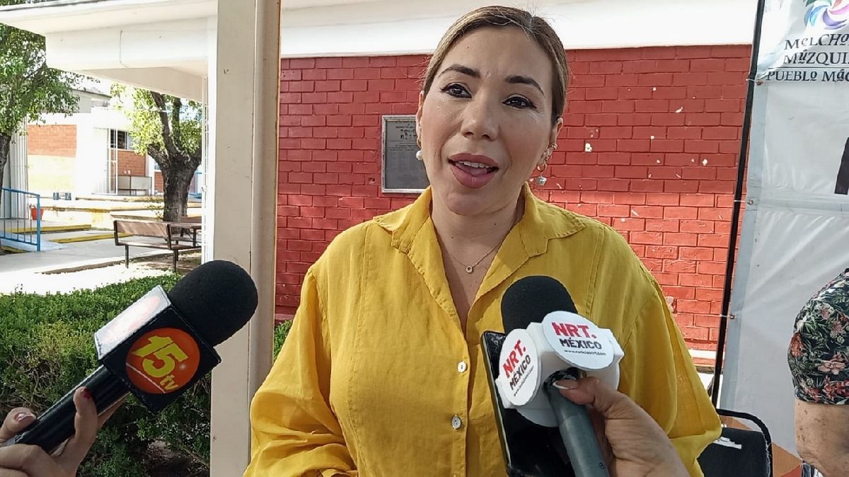 Tania Flores le invierte a las escuelas, Educación y al deporte en Múzquiz