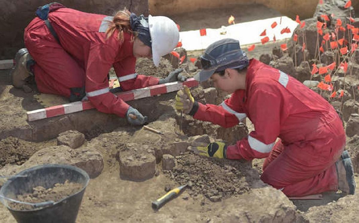 Encuentran restos de nómadas de hace 13 mil años en obra de metro