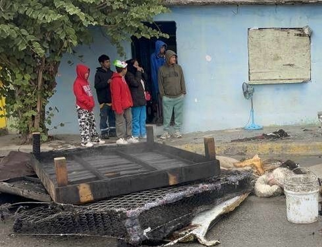 Se incendia tejaban en la colonia Tierra y Libertad.