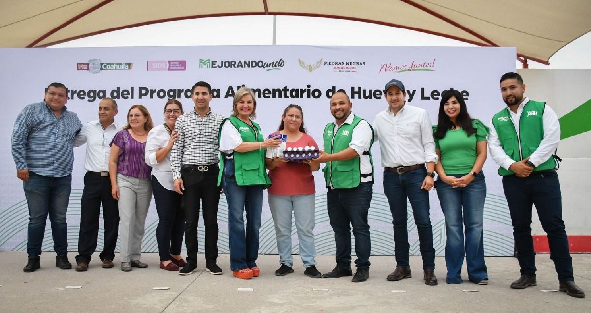 Apoya Mejora a 38 mil familias con programas alimentarios