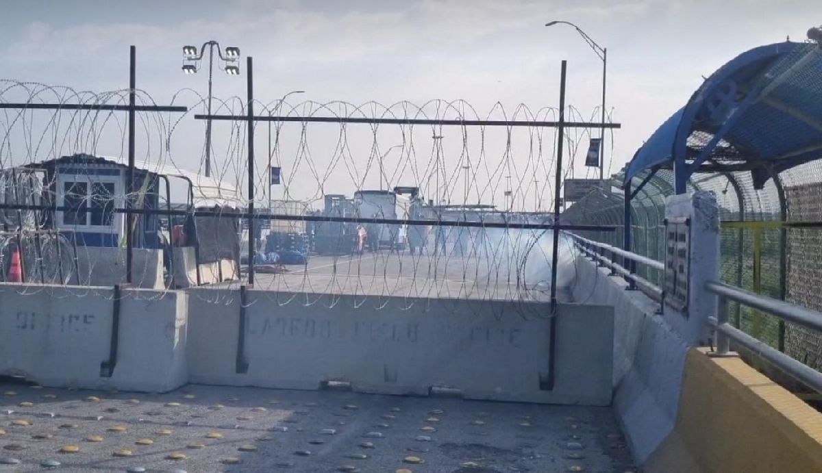 Realizan simulacro en Puente Internacional 2