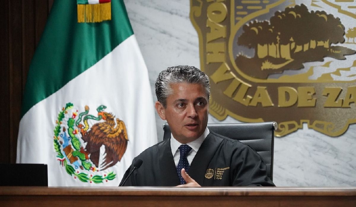 Se solidariza poder judicial de Coahuila con la Federación; Miguel Mery Ayup
