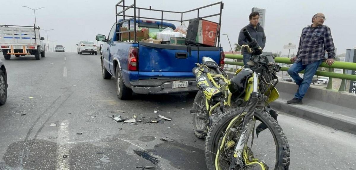 Resulta motociclista gravemente lesionado