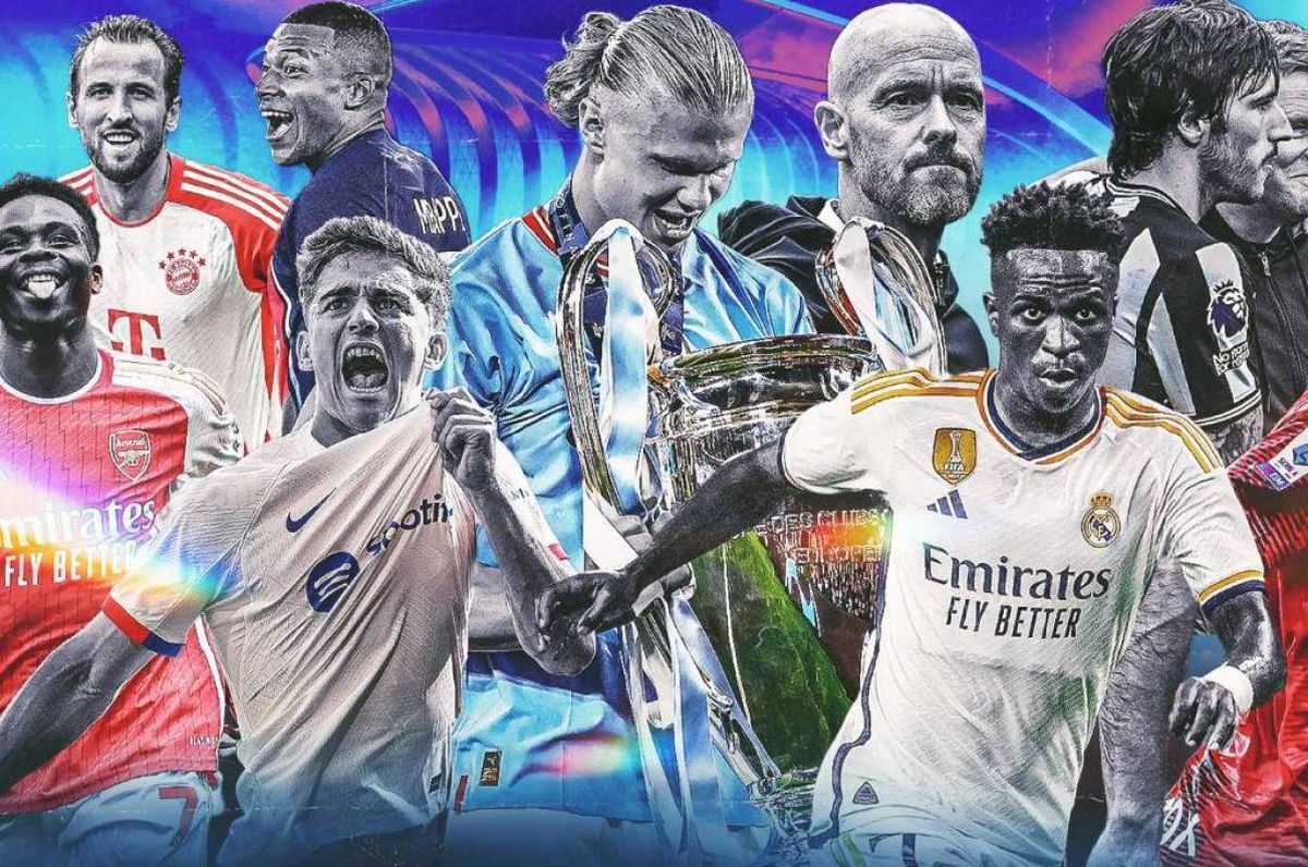 Equipos clasificados hasta el momento en la Champions League