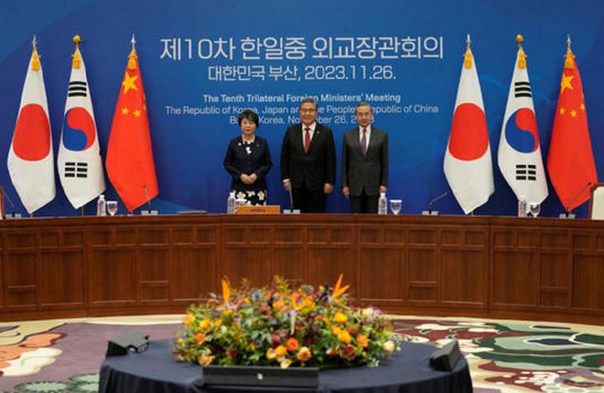China, Japón y Corea del Sur acuerdan reforzar lazos trilaterales y proponen una cumbre