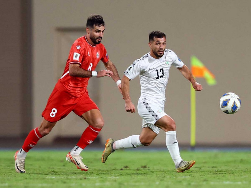Palestina empata con Líbano en su regreso al futbol