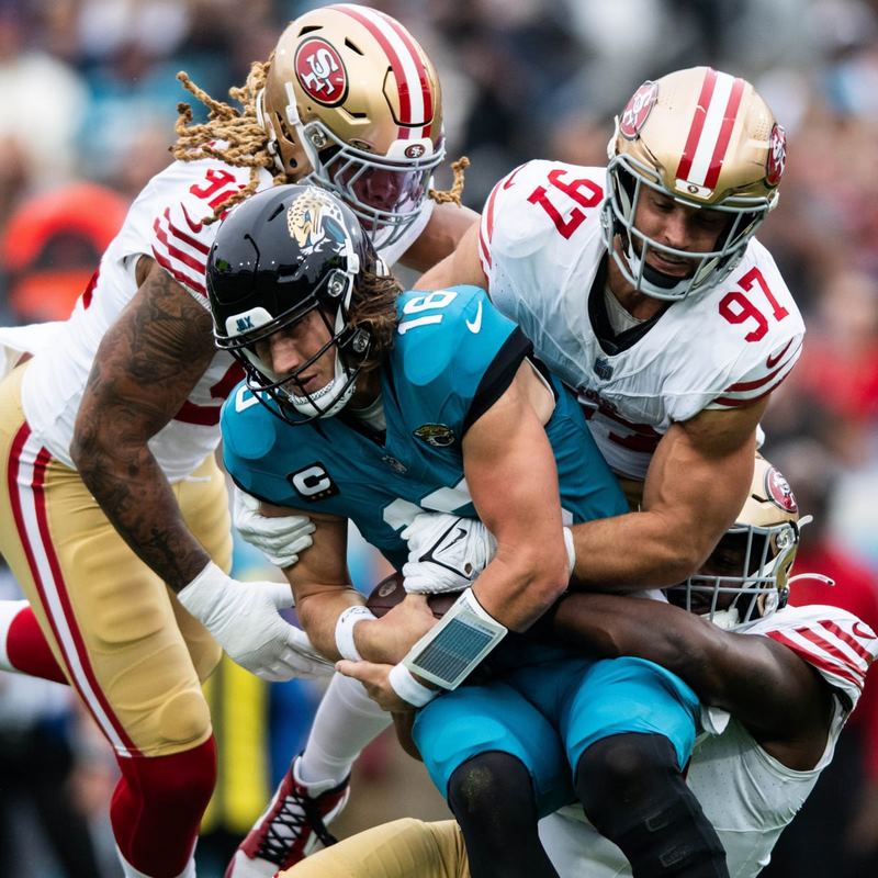 San Francisco 49ers domina a los Jacksonville Jaguars