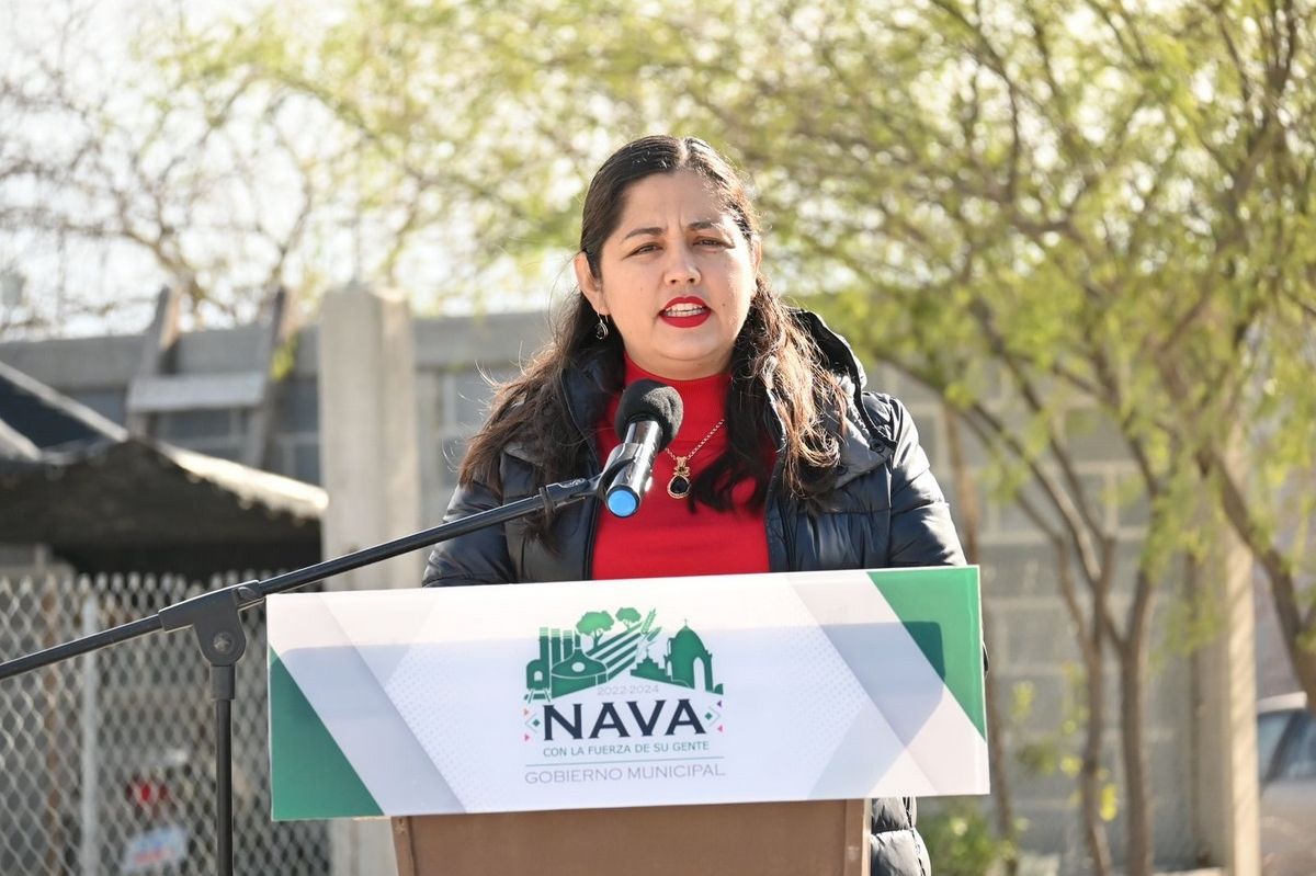 Entregan red de drenaje en la colonia Nueva Sauceda de Nava