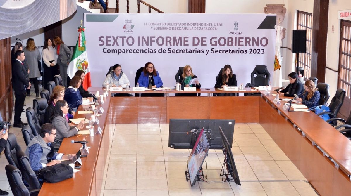 Continúan comparecencias de funcionarios en el Congreso del Estado
