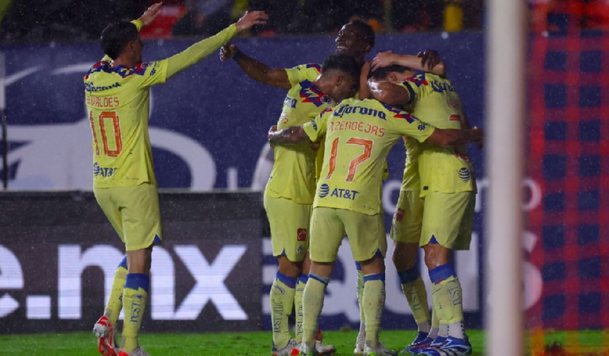 América aplasta al Atlético de San Luis en la ida; pone pie y medio en la final de la Liga MX