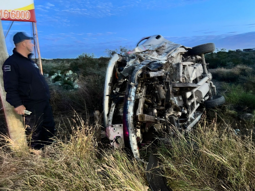 SIETE MUJERES LESIONADAS Y FUERTES DAÑOS MATERIALES EN ACCIDENTE CARRETERO