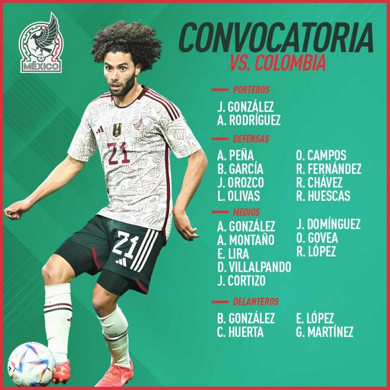 Jaime Lozano lanza su última convocatoria del año