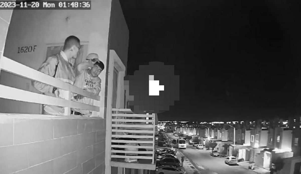 Captan en video de seguridad a ladrones