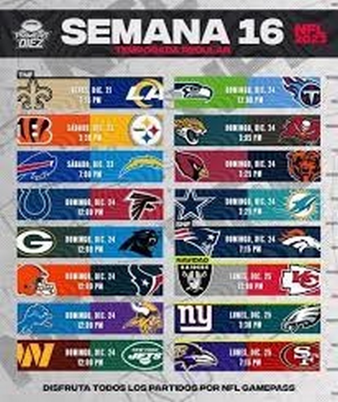 Semana 16 NFL 2023