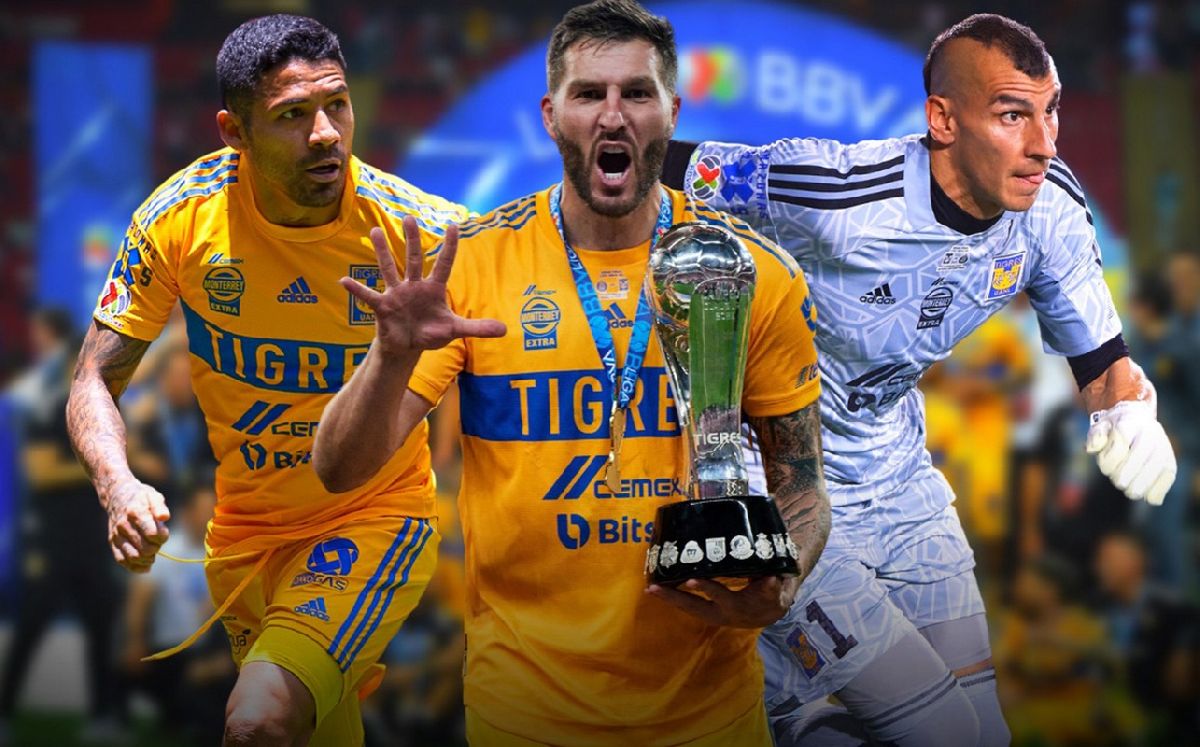 Gignac, Nahuel y Aquino por el reinado de Liga MX con Tigres