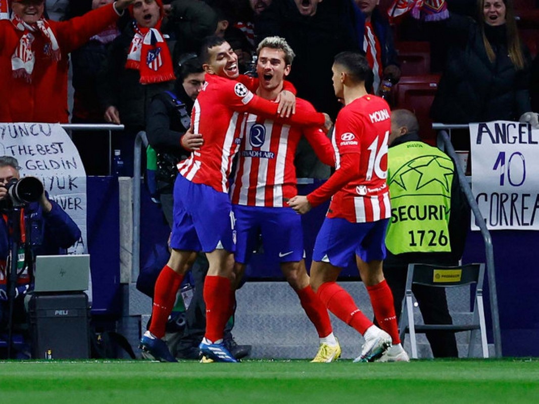 Atlético de Madrid asegura liderato de su grupo en Champions