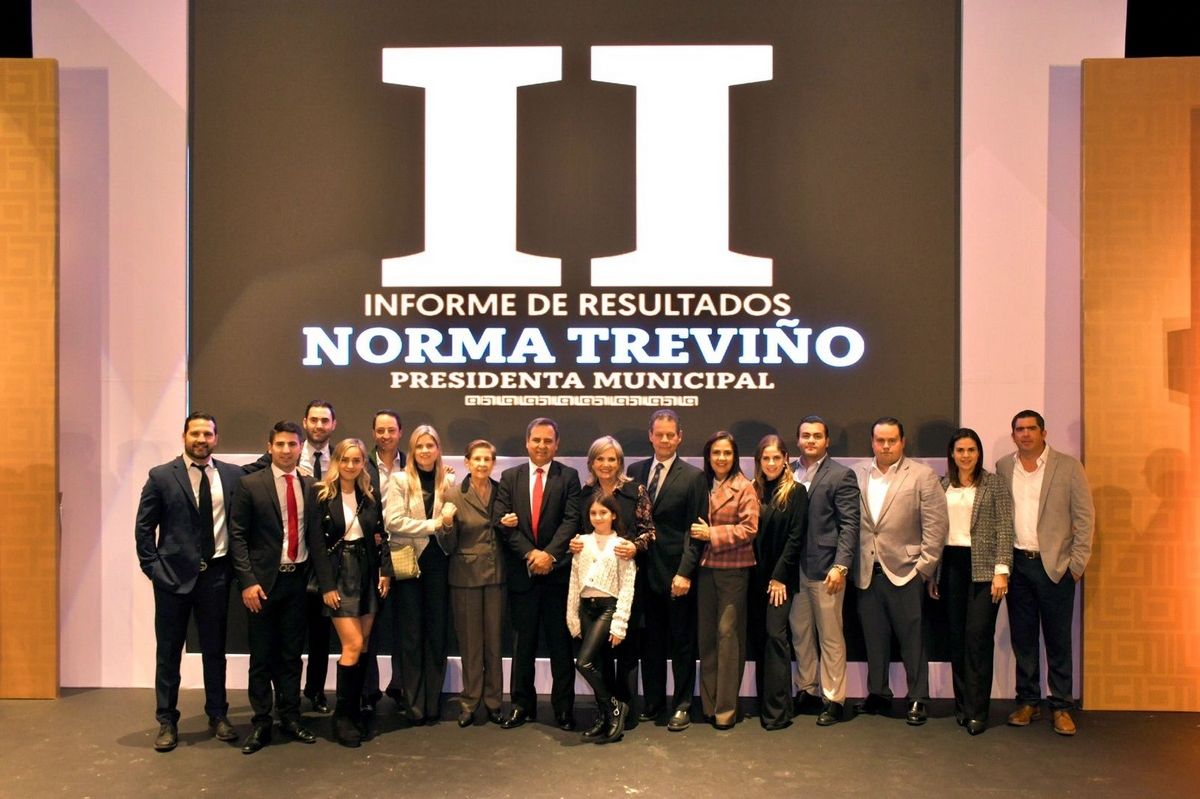 Presenta alcaldesa Norma Treviño su 2o informe de gobierno