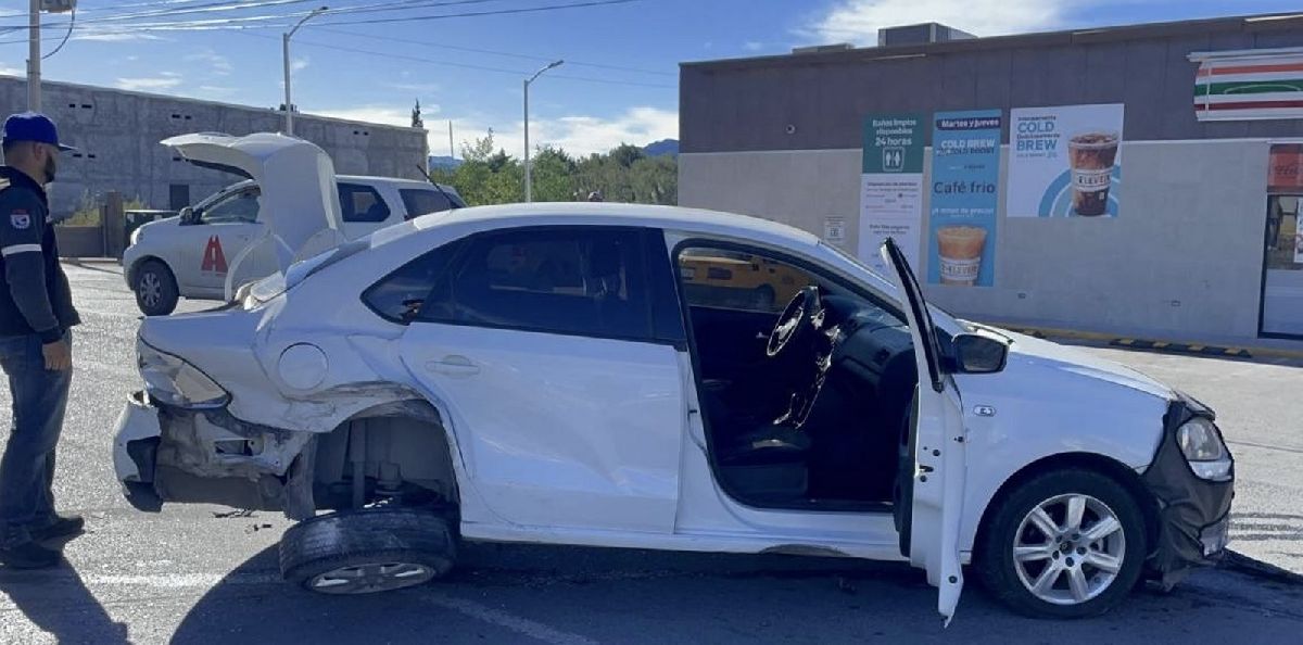 Fuerte accidente en carretera a Zacatecas